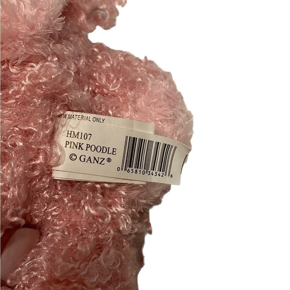 Ganz Webkinz Adopt A Pet HM107 Pink Poodle Stuffed Plush Toy Puppy Dog   NO CODE - Picture 11 of 14